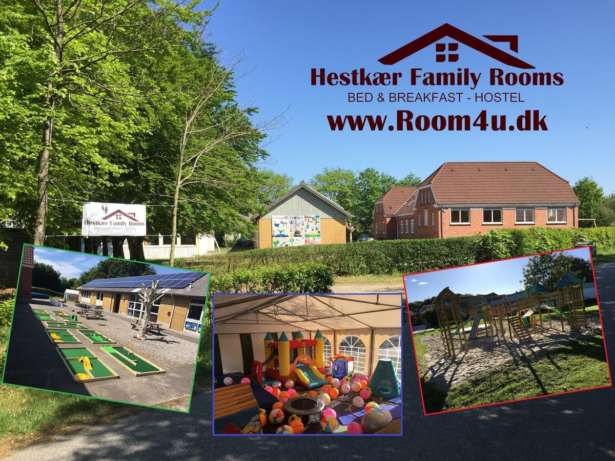 Hestkaer Family Rooms Summer Camp Krogager المظهر الخارجي الصورة